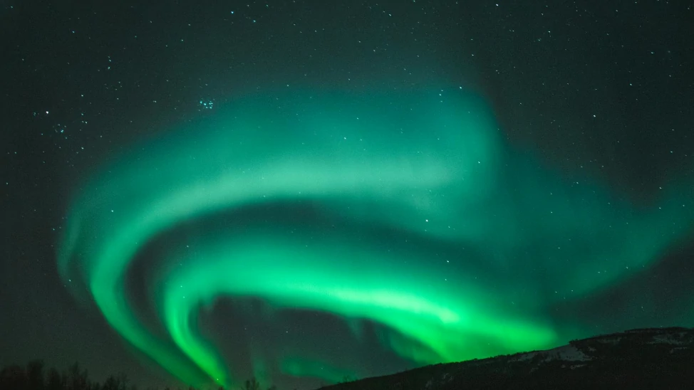 Polarlichter sehen