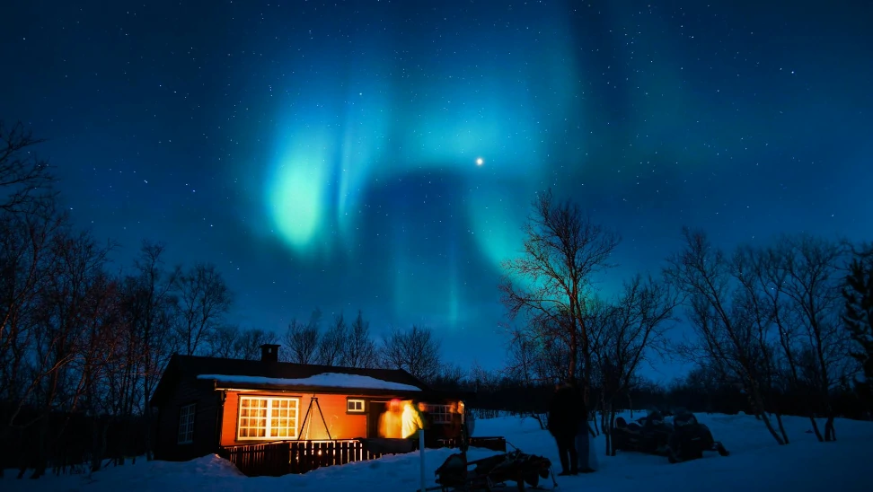 Fotografie von Polarlichter